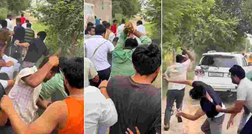 Visuals show CJP volunteers being confronted amid chaos during a visit to a government school in Rampura-Kanwarpura village in Jaipur district on Friday. The group alleged that its members were attacked and forced to leave the area. Visuals show CJP volunteers being confronted amid chaos during a visit to a government school in Rampura-Kanwarpura village in Jaipur district on Friday. The group alleged that its members were attacked and forced to leave the area.