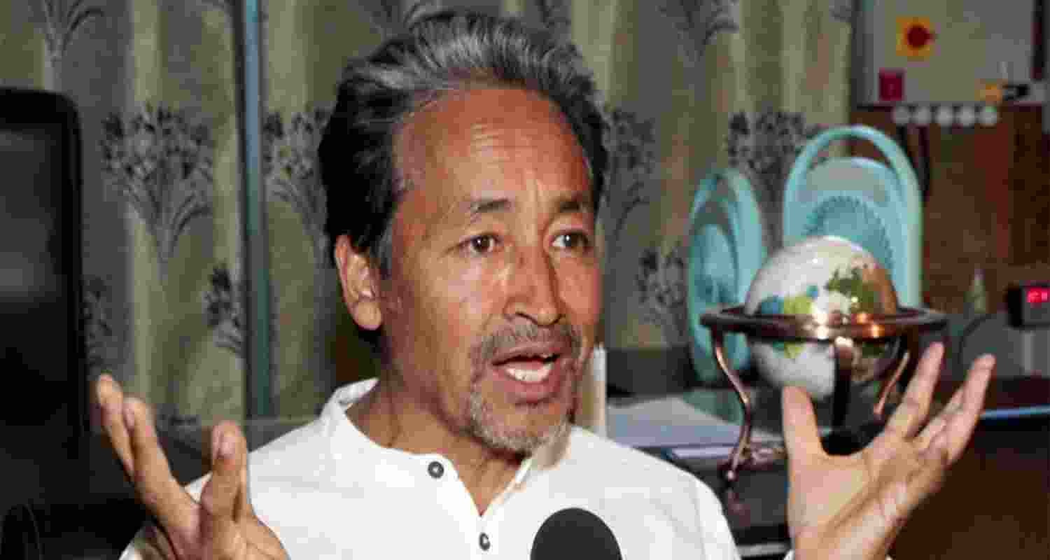 Climate activist Sonam Wangchuk.