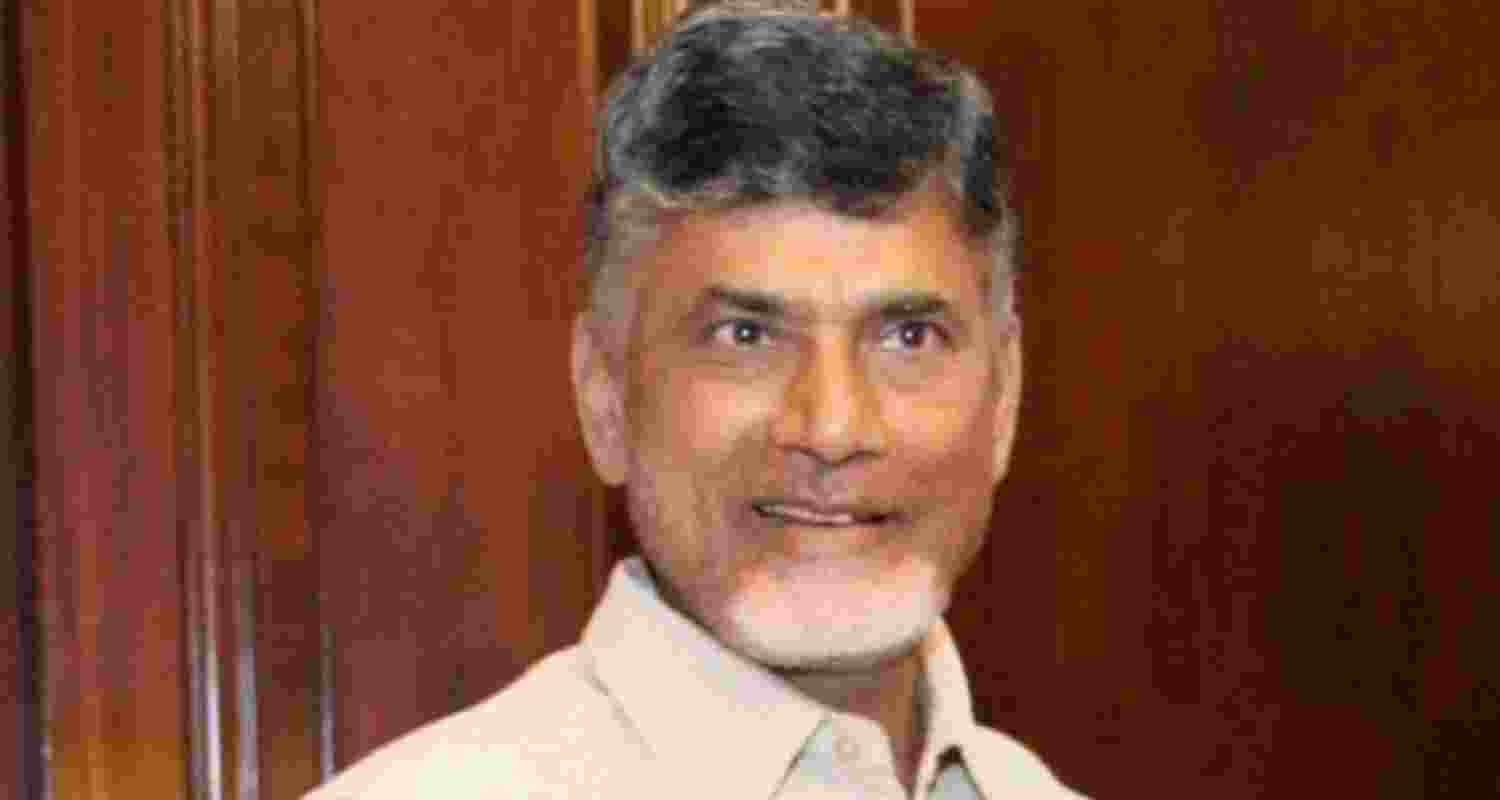 Andhra Pradesh Chief Minister N Chandrababu Naidu - file image.