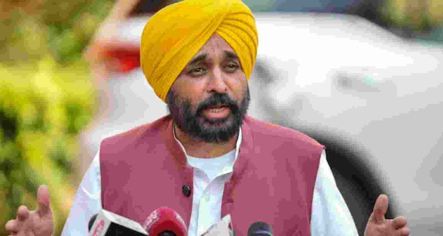 Punjab CM Bhagwant Mann. 