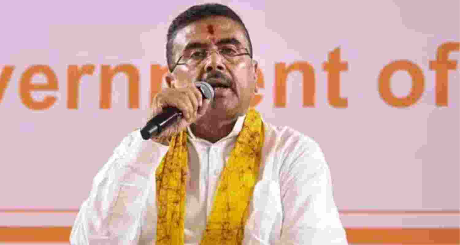 West Bengal Chief Minister Suvendu Adhikari - file image.
