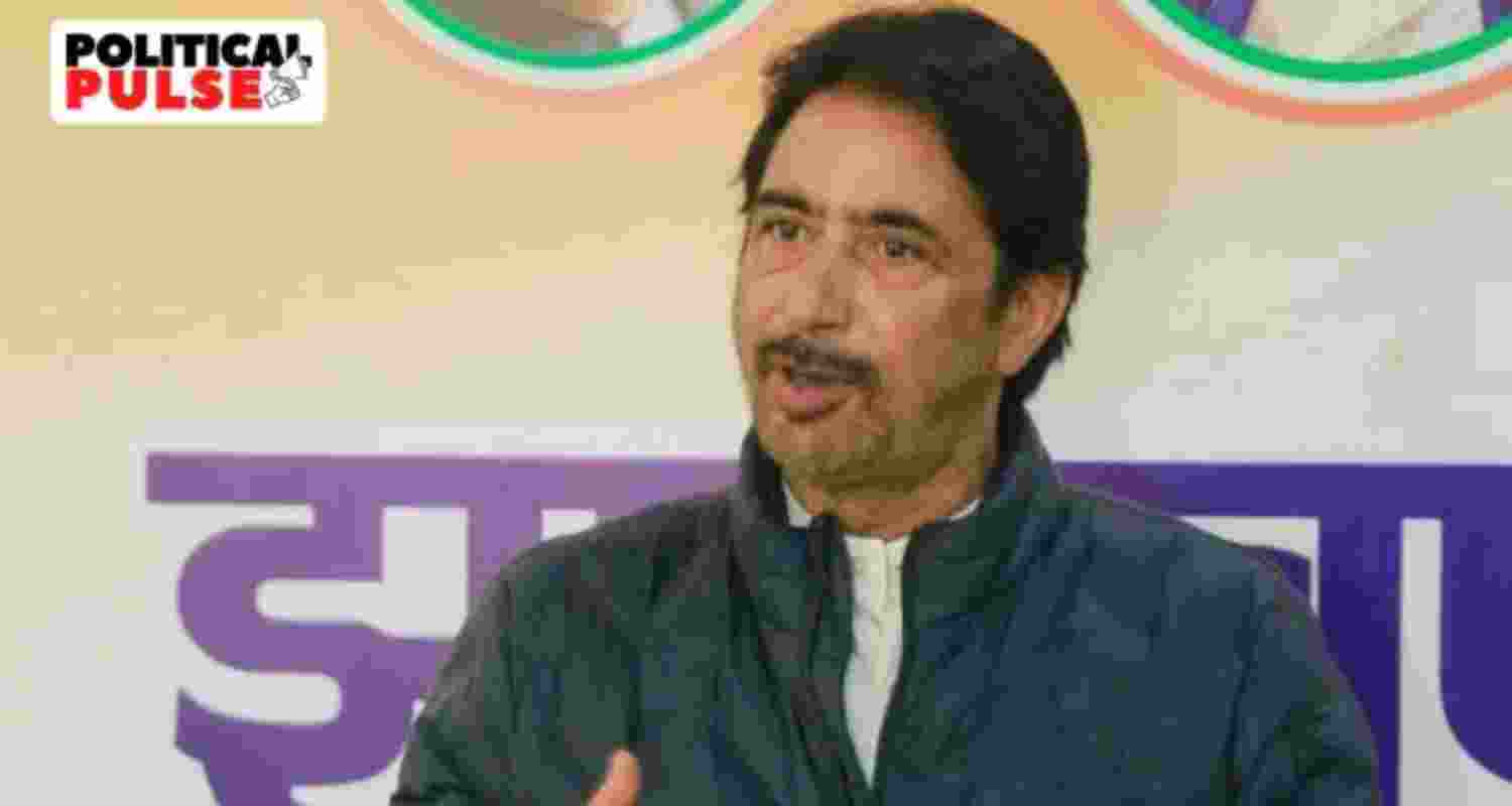 Congress general secretary Gulam Ahmed Mir 