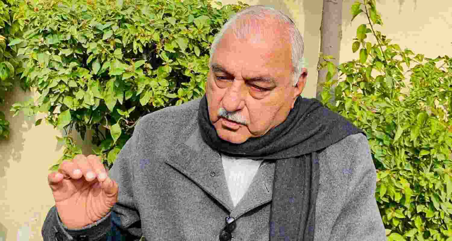 Congress leader Bhupinder Singh Hooda