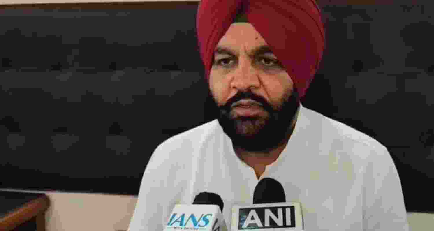 Congress MP Gurjeet Singh Aujla. Congress MP Gurjeet Singh Aujla.