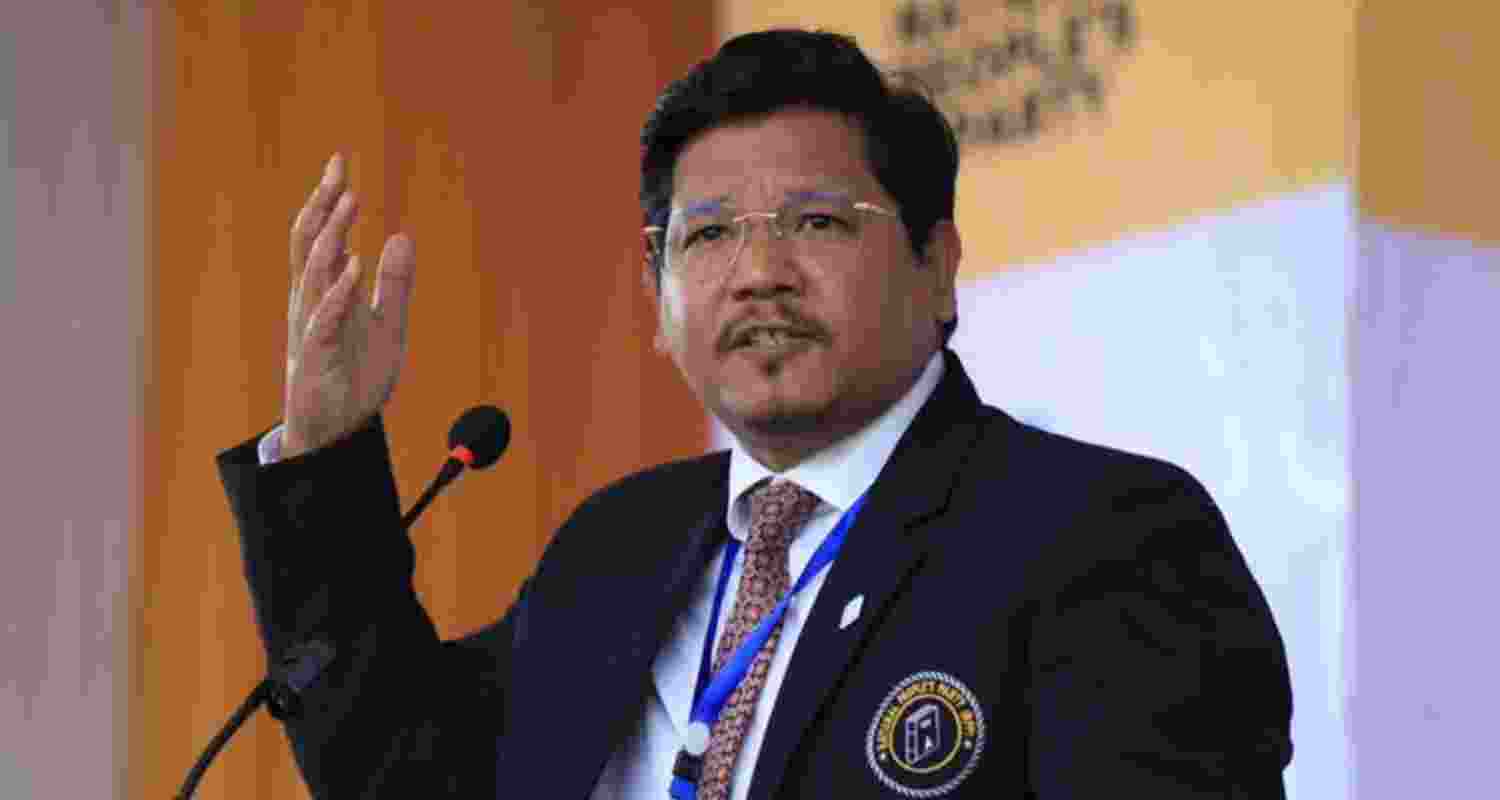 Meghalaya Chief Minister Conrad K Sangma.
