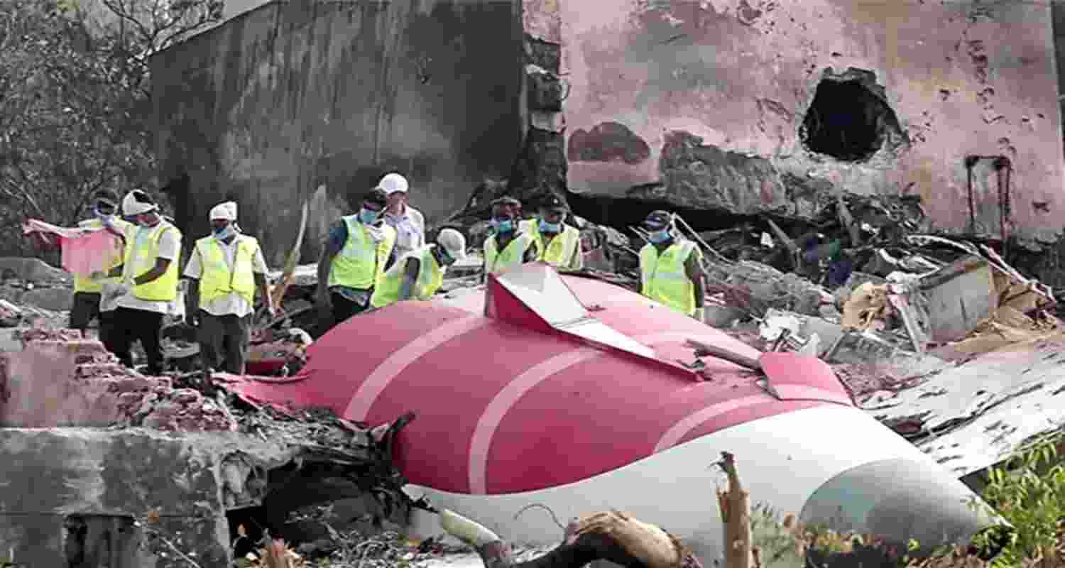 A file photo of Air India's AI 171 Ahmedabad to London flight crashed near the Ahmedabad airport on June 12. 