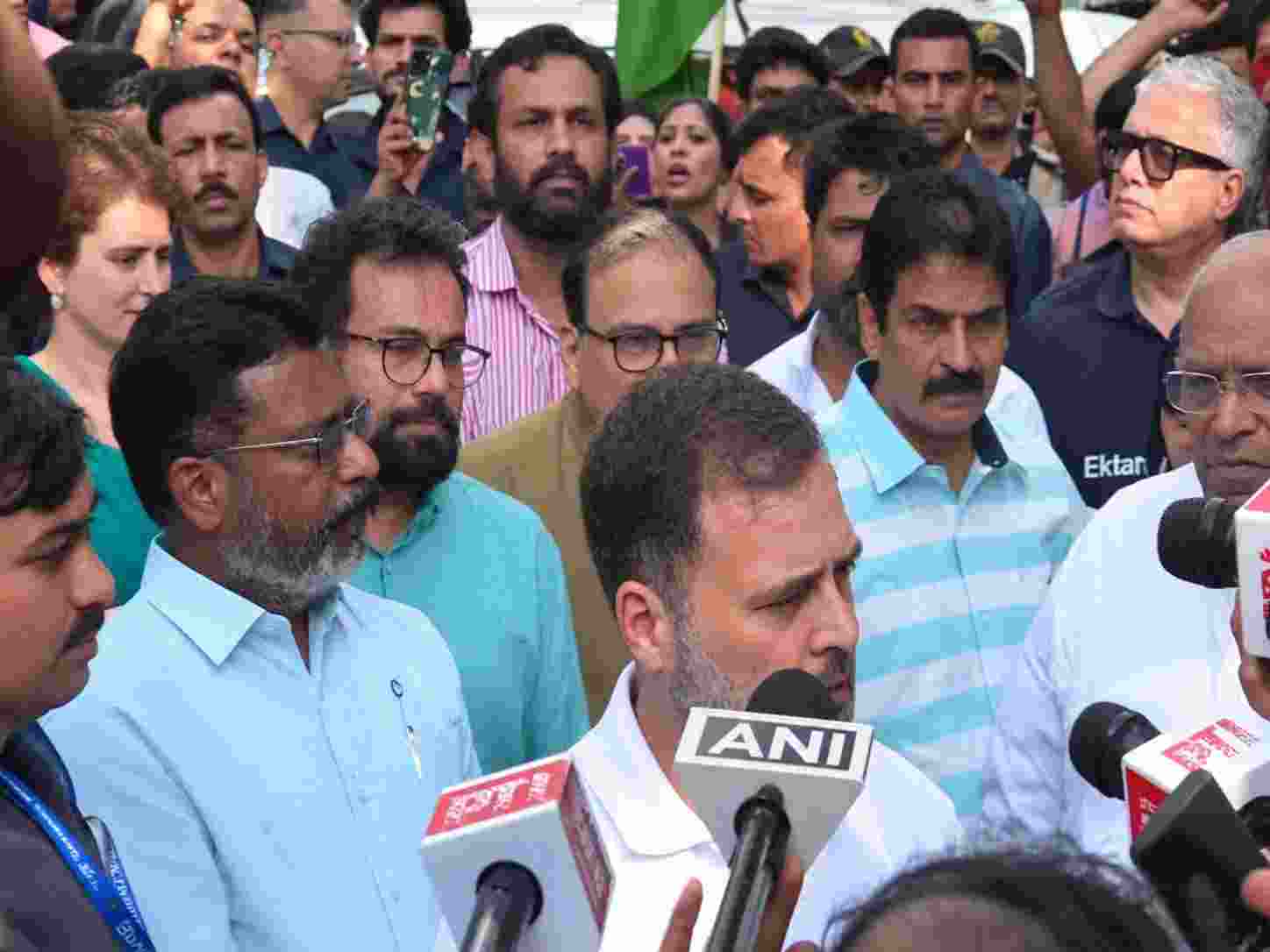 Rahul Gandhi Opposition Protest Against CEC 