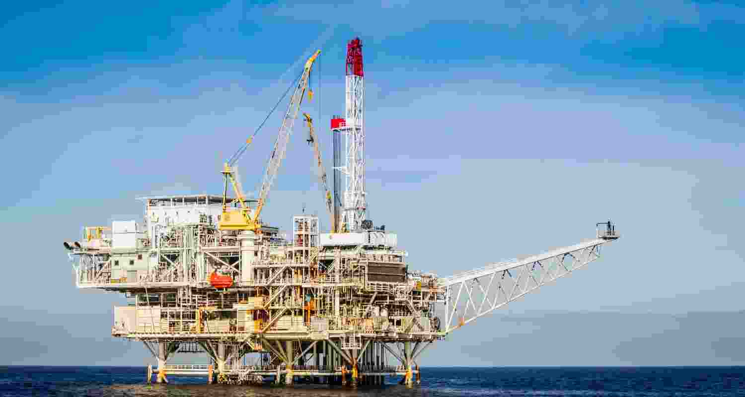 Representative Image of an offshore oil extractor.