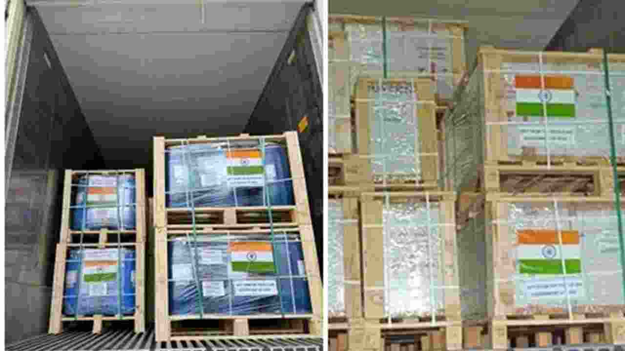 India sends humanitarian aid to Cuba