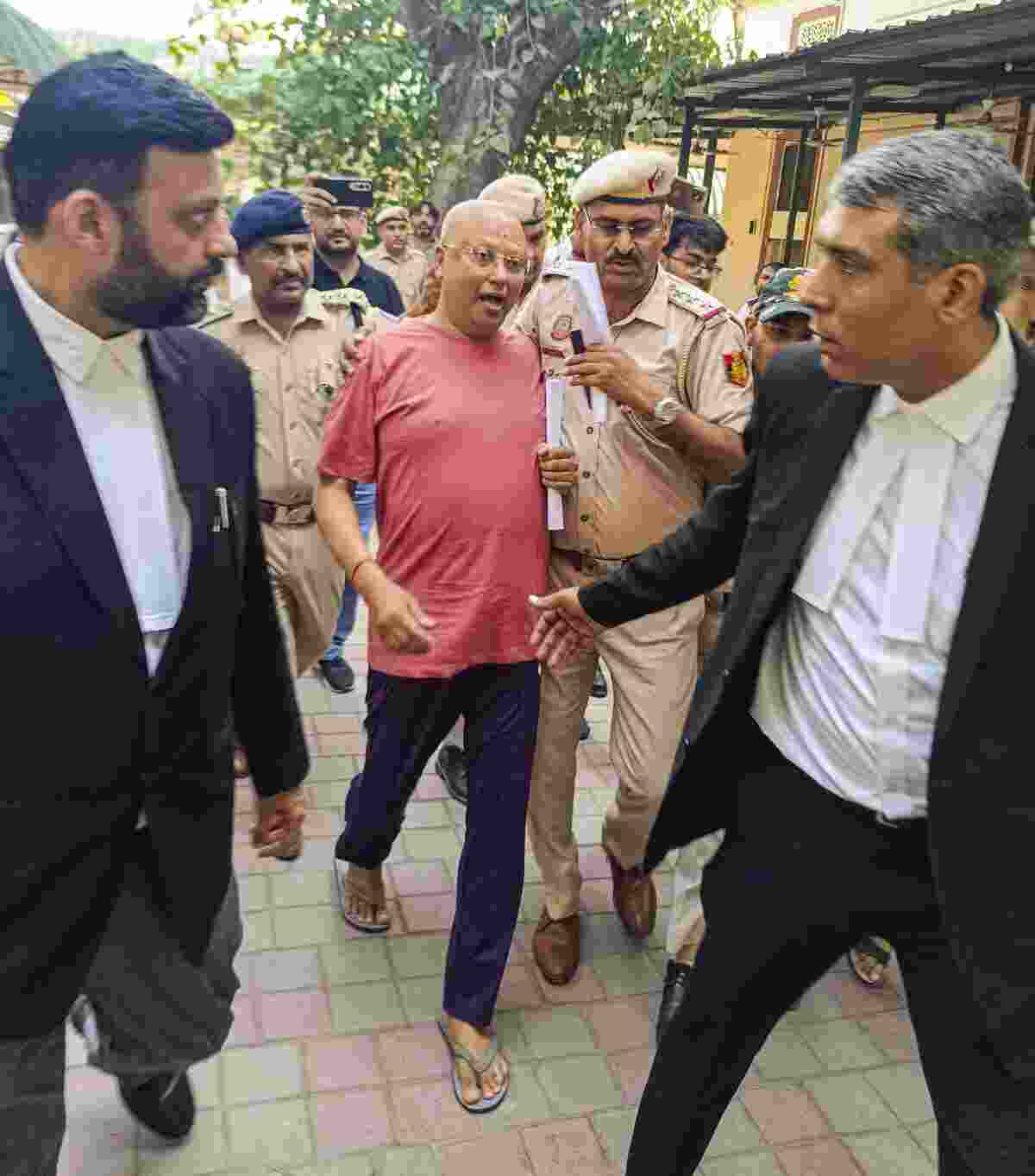 'sleazy, lewd' stuff recovered from Delhi Godman's institute: DP
