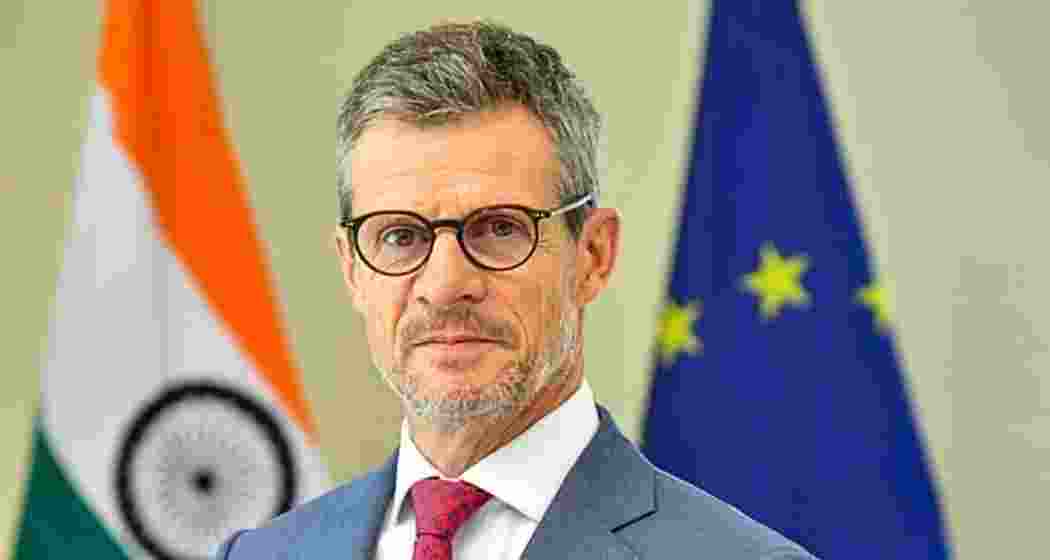 File photo of Ambassador of the Delegation of the European Union to India, Herve Delphin. 