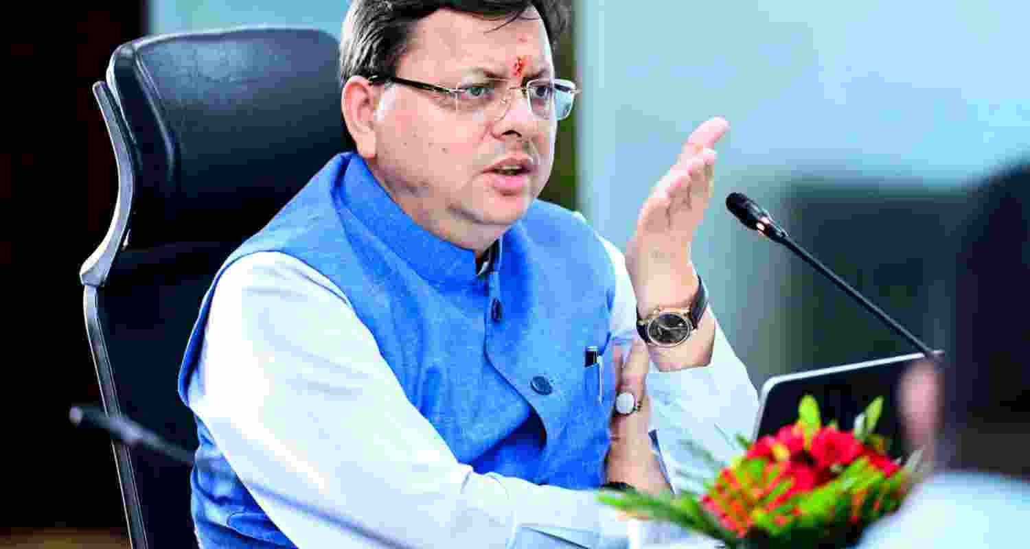 Uttarakhand CM Dhami joins NITI Aayog workshop in Dehradun