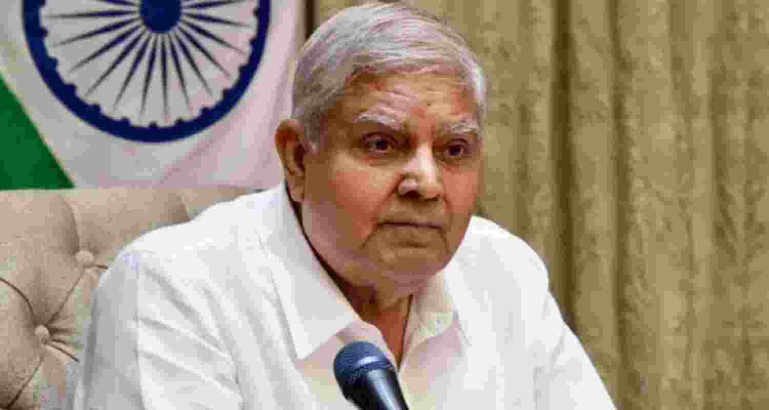 Former vice-president of India Jagdeep Dhankhar.