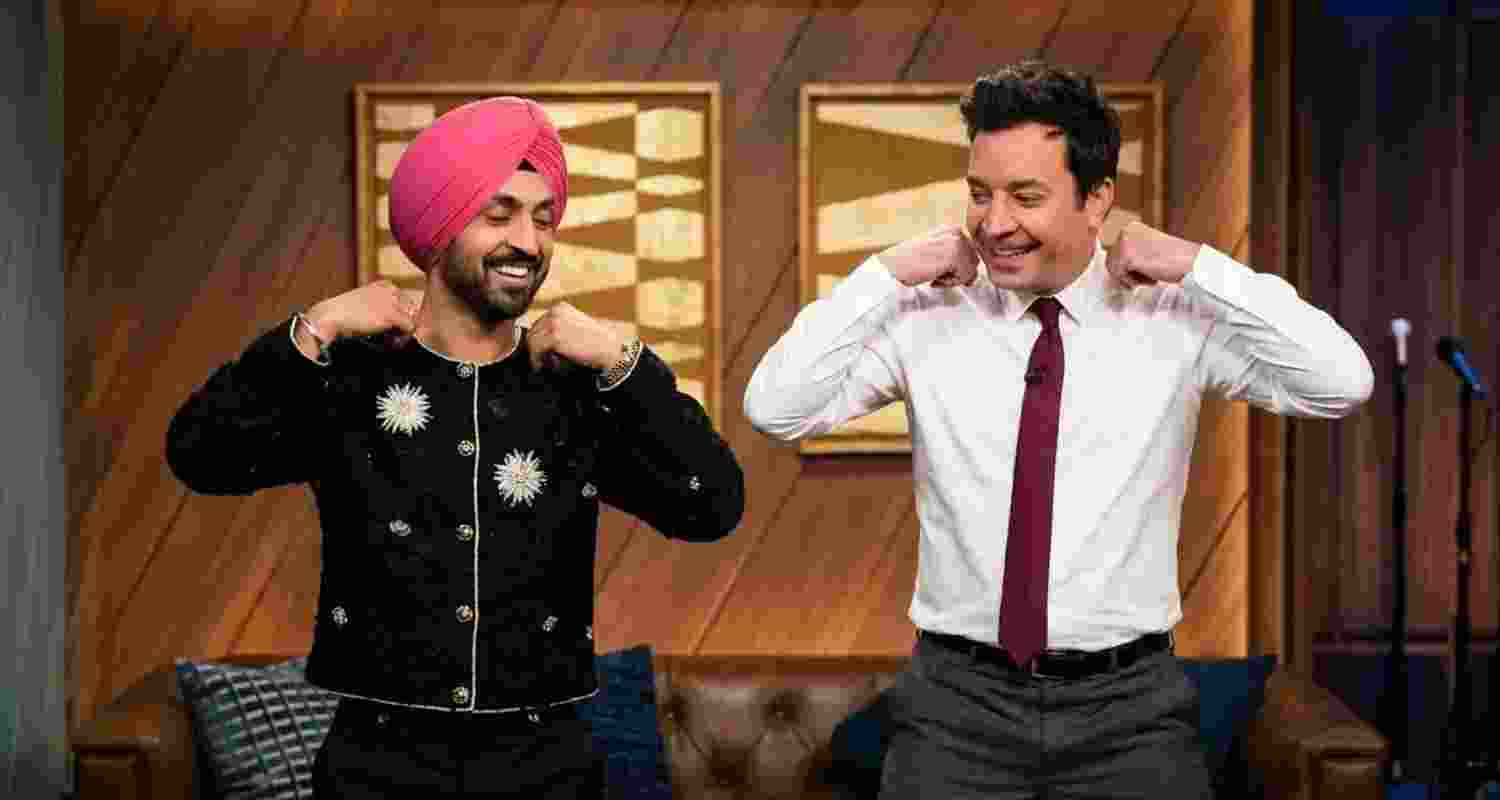 Diljit Dosanjh brings Punjabi vibes to Jimmy Fallon’s show