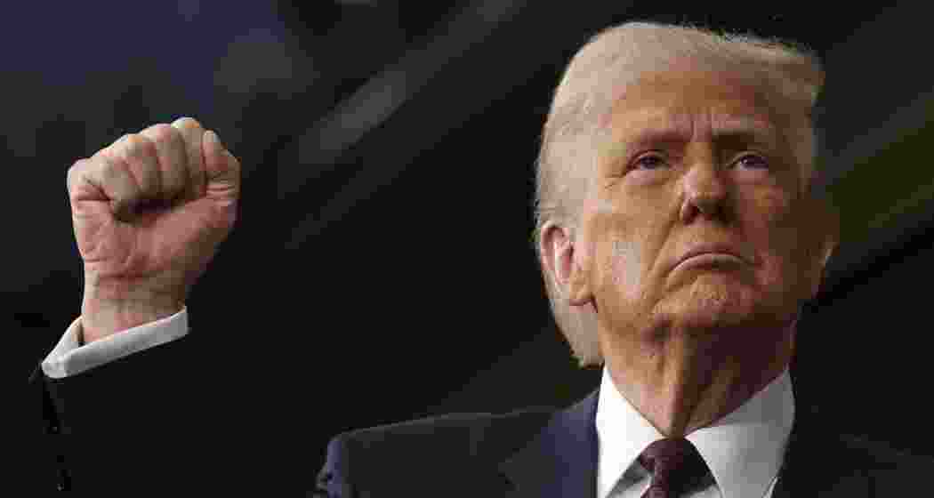 President Donald Trump addresses a joint session of Congress at the Capitol in Washington, Tuesday, March 4, 2025.