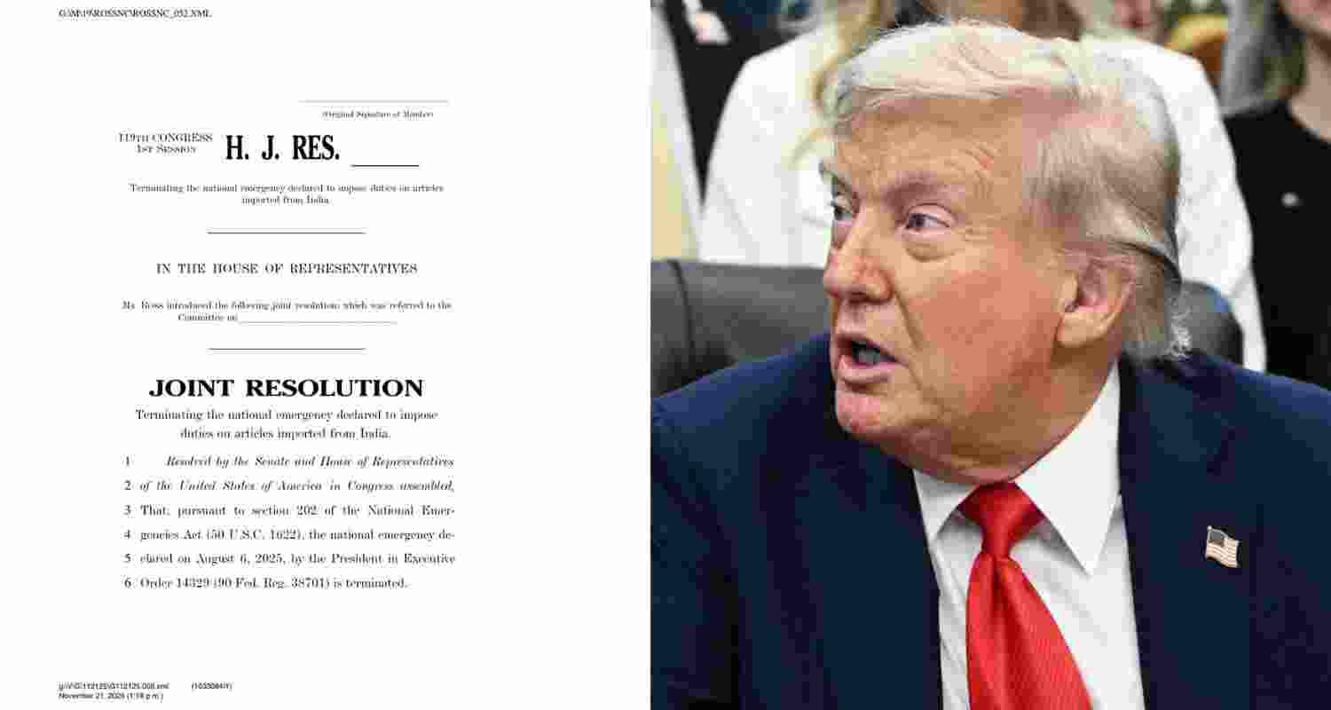 US lawmakers move resolution to end tariffs on India