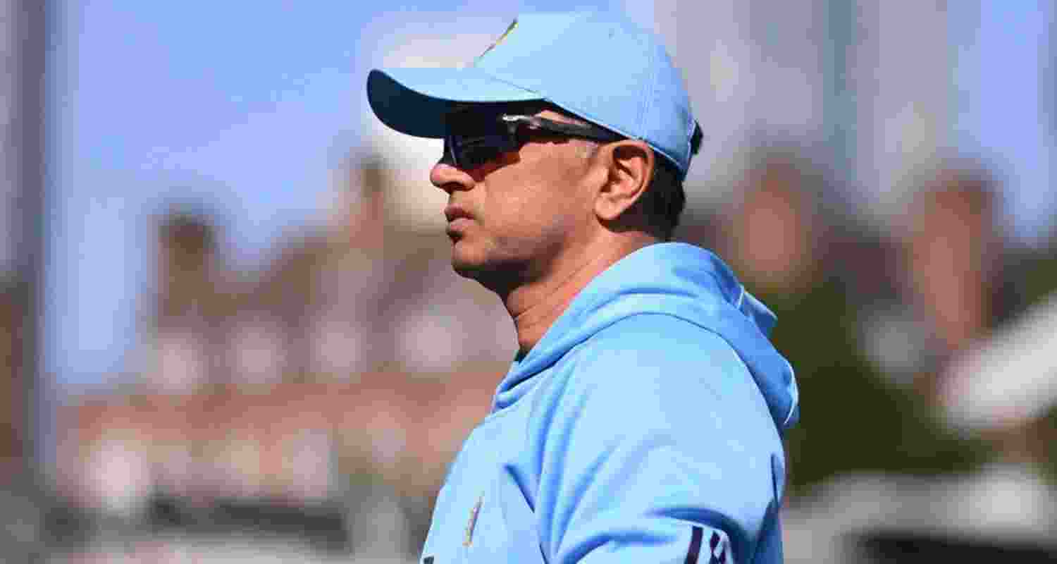 Rahul Dravid. Image: X