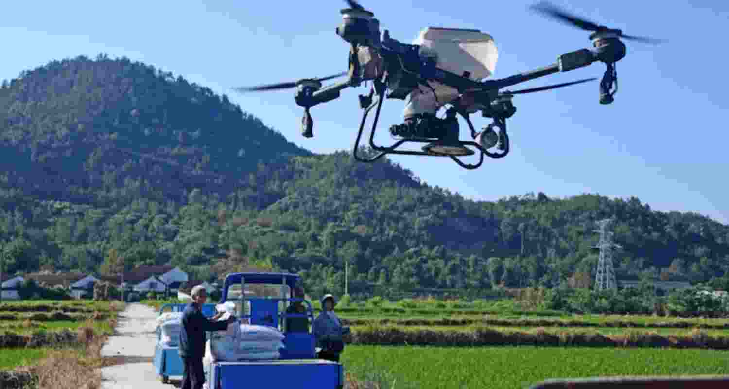 Farming flies high: Drones save time, money
