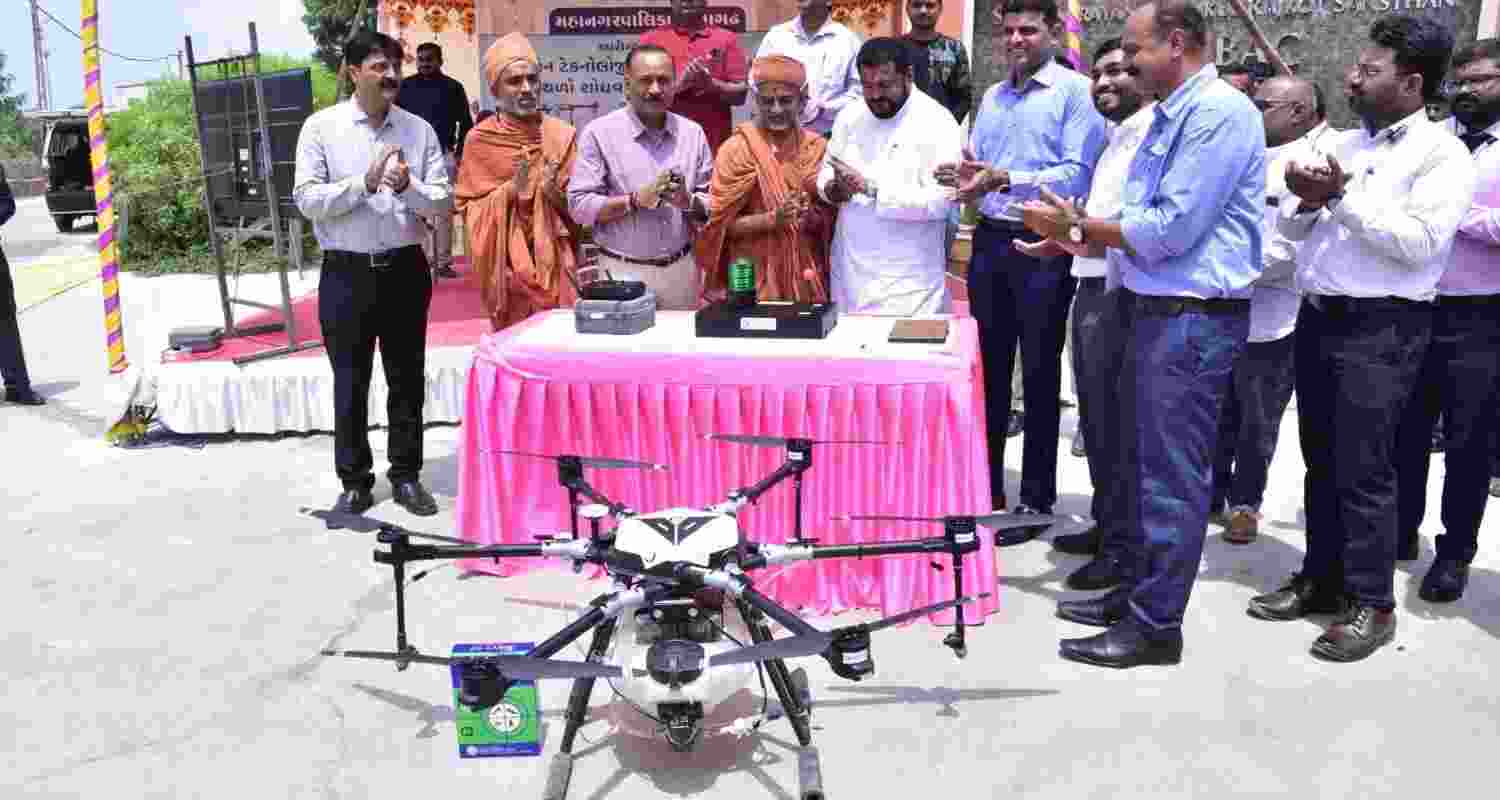 Junagadh using drones & AI against mosquito-borne diseases
