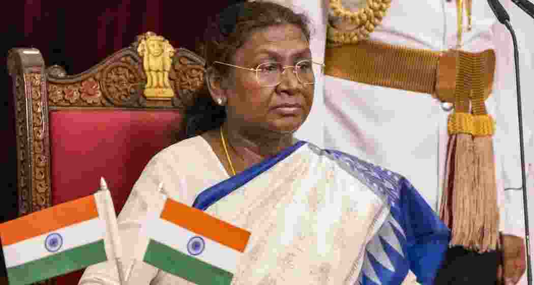 President Droupadi Murmu. (File photo)