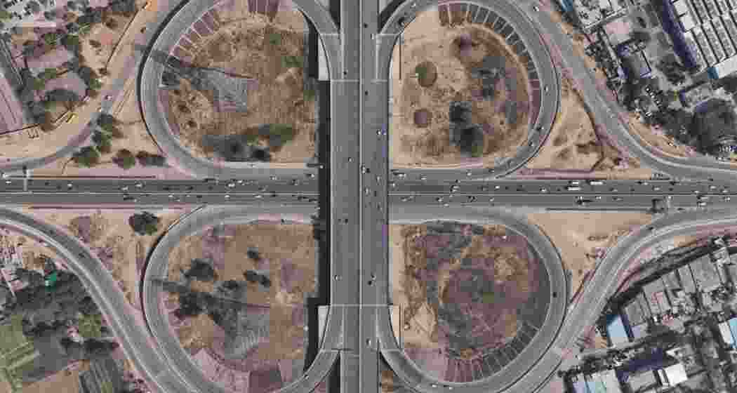 The Dwarka Expressway. 