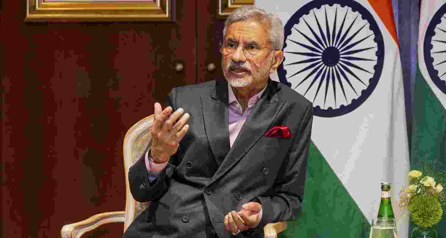 S Jaishankar says India has navigated global crises well, stresses de-risking, diversification, and building national capabilities for Viksit Bharat 2047.