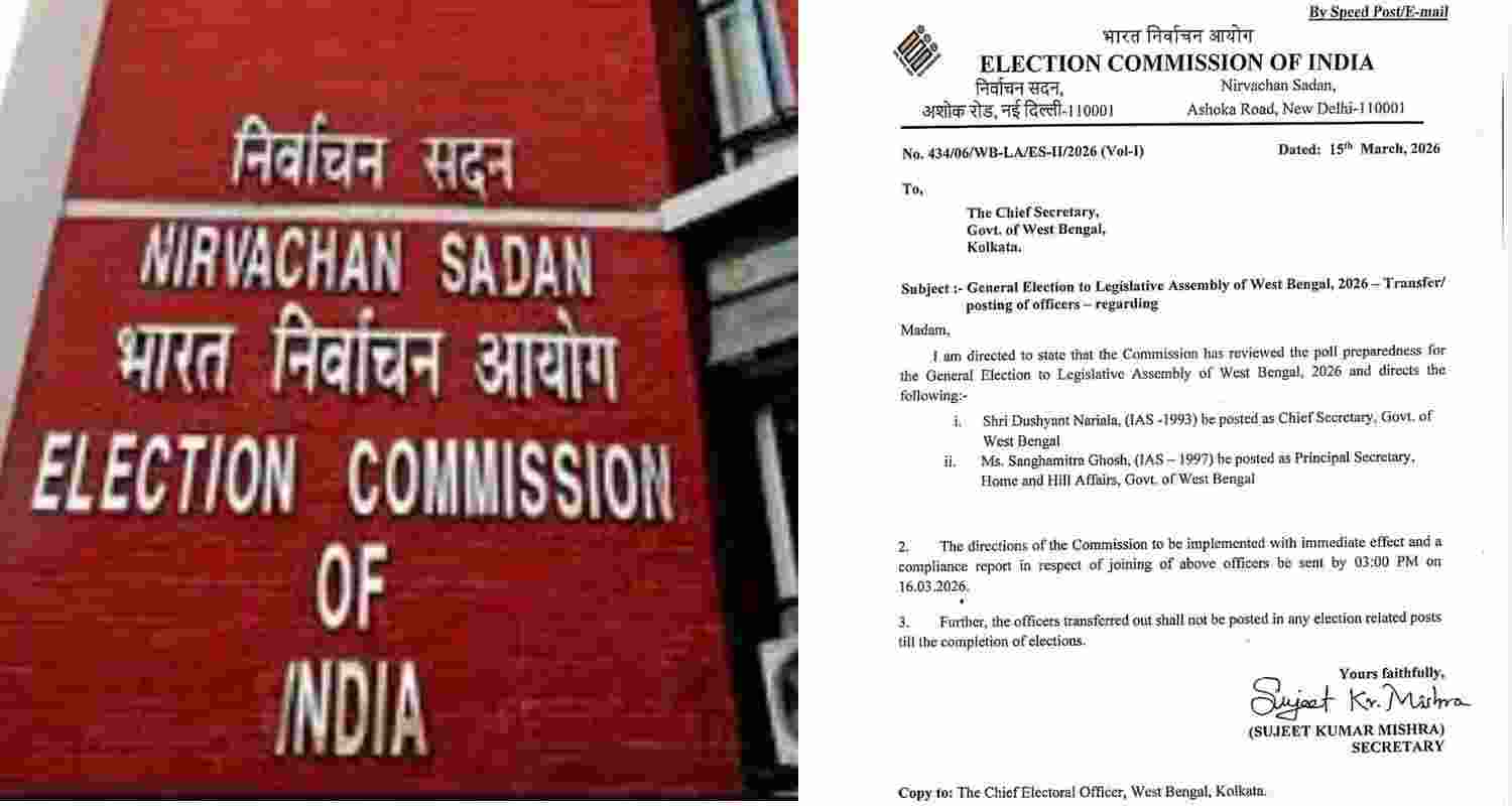 ECI removes Bengal CS, HS hours after poll schedule