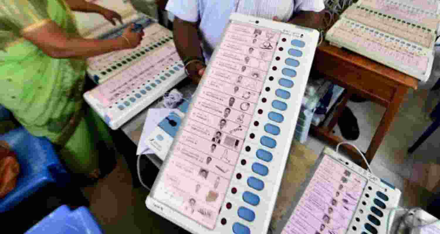 BJP button on EVM taped in Falta, repolling on cards