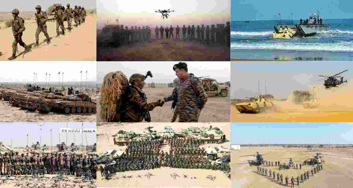 Mega tri-service Exercise Trishul concludes. 