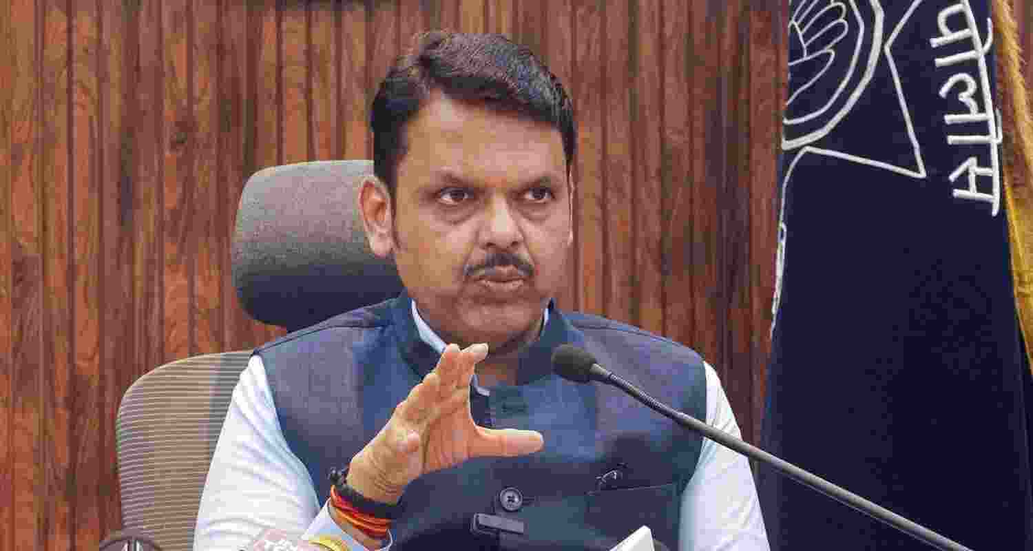 Maharashtra Deputy Chief Minister Devendra Fadnavis. File photo.