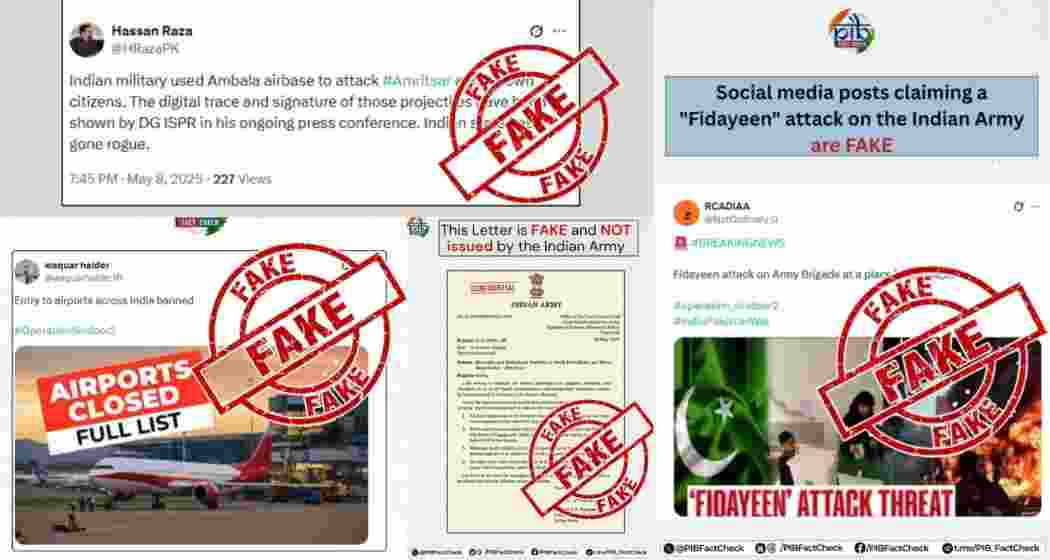 The PIB Fact Check unit has debunked seven instances of misinformation during the India-Pakistan tensions, ensuring the Indian public is not misled by false narratives during a critical period.