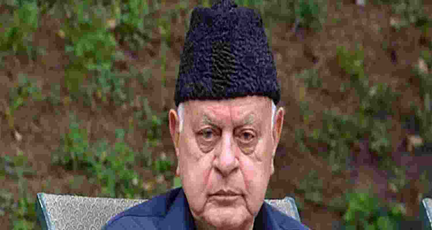 National Conference President Farooq Abdullah.