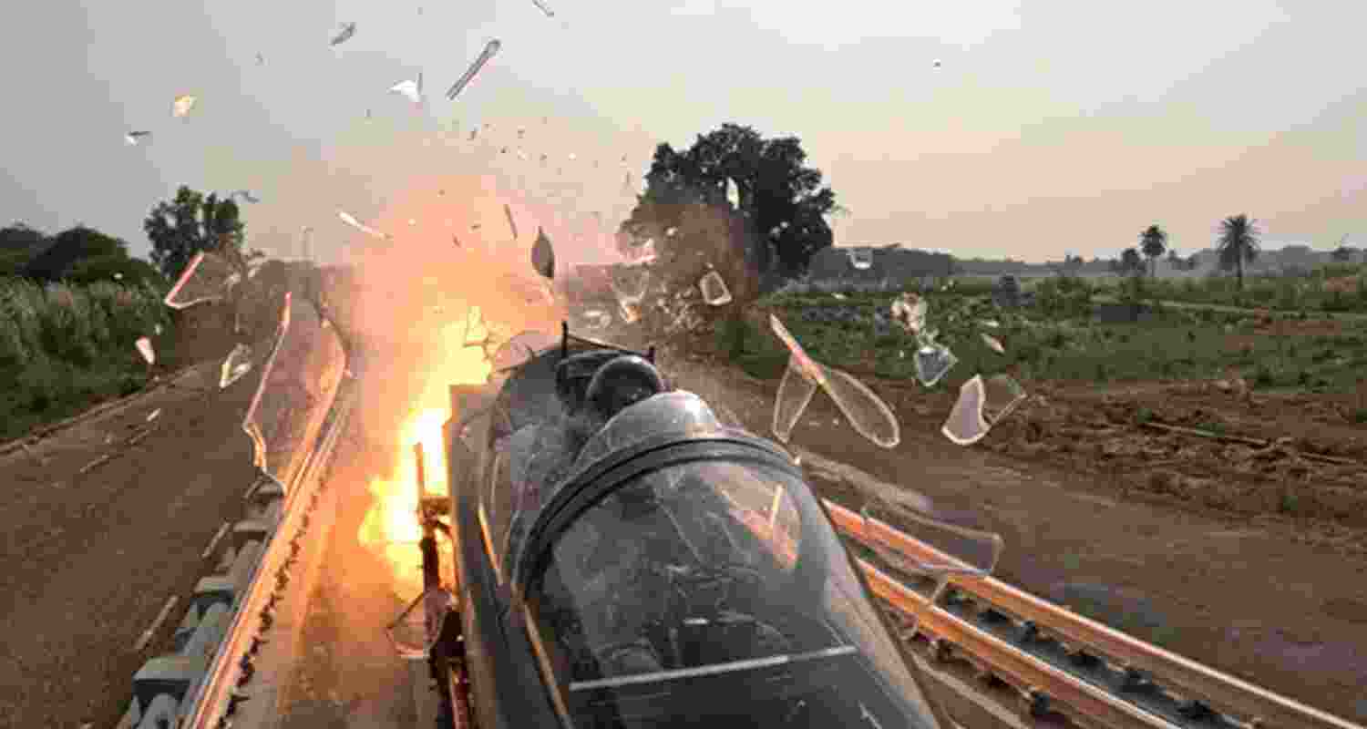 DRDO successfully conducts a high-speed rocket sled test of the fighter aircraft escape system. 