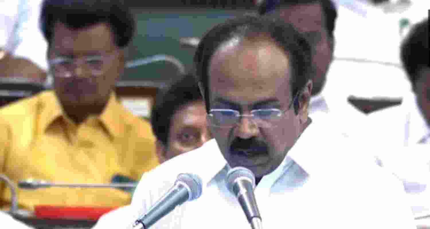 Tamil Nadu Finance Minister Thangam Thennarasu presents state’s interim Budget for 2026–27 in the Assembly on Tuesday. 