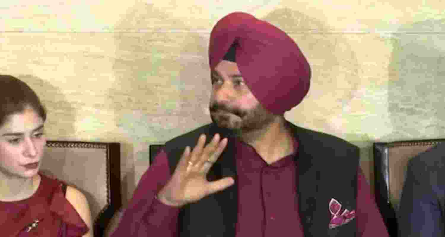 Former cricketer Navjot Singh Sidhu 