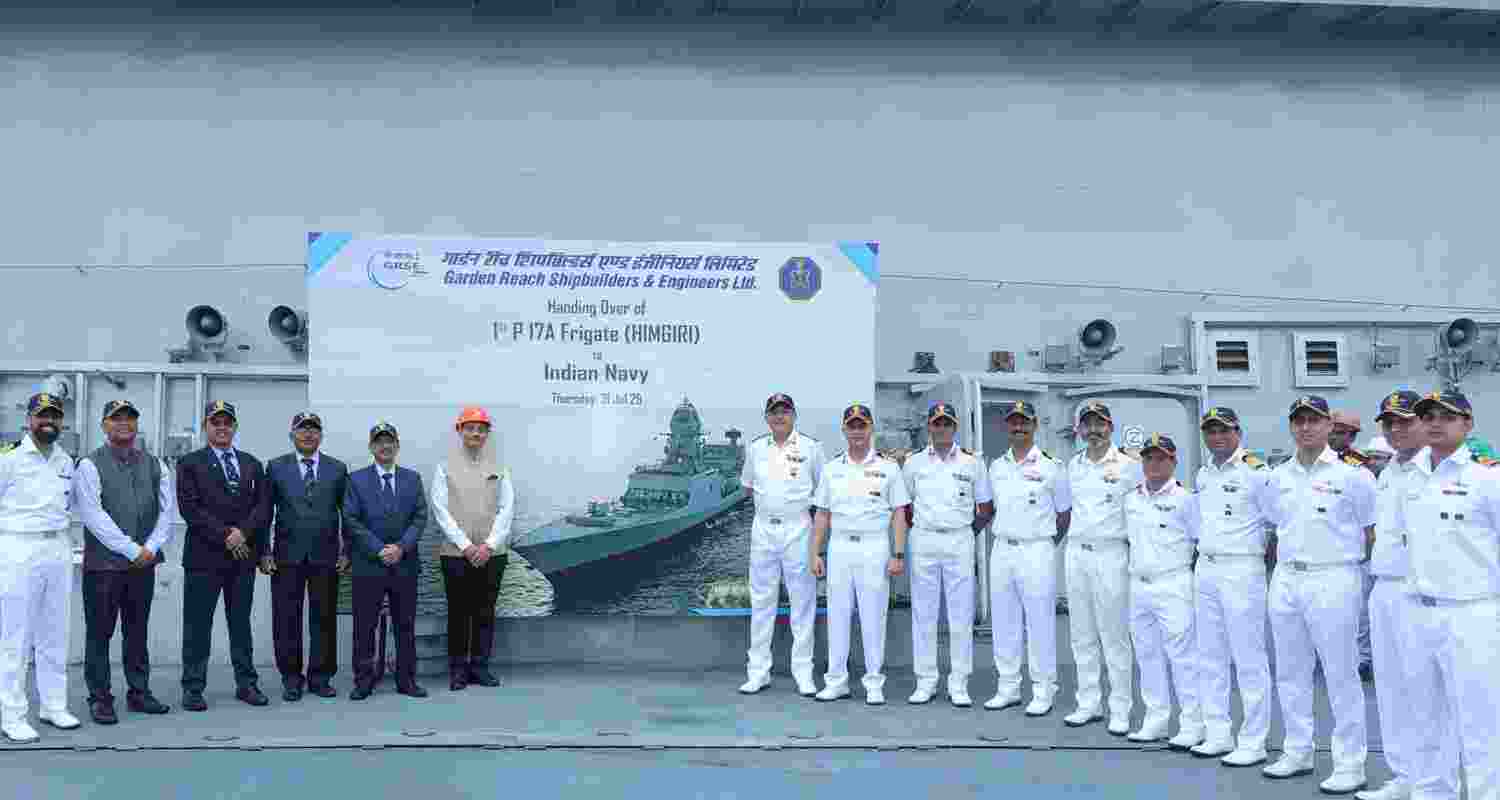 'Himgiri', Indian Navy’s new advanced guided-missile frigate