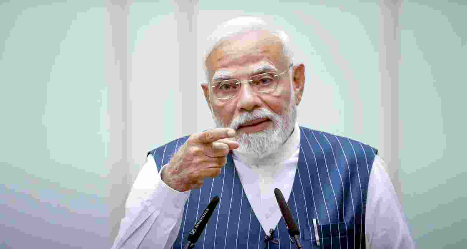 During an interaction with National Teacher awardees in New Delhi on Thursday, the Prime Minister said “five new gems (panch ratna)” have now been added to India’s economy through the GST reforms to support its growth