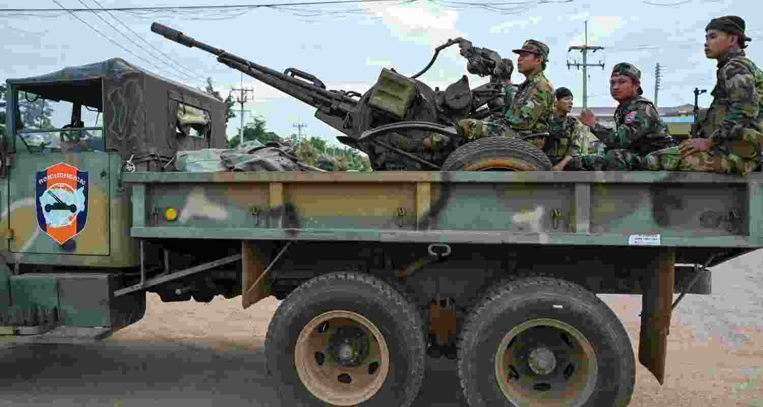 The call for a change in venue came after the Thai Foreign Minister, Sihasak Phuangketkeow, announced on Monday the set-up of a meeting with his Cambodian counterpart to proceed with peace talks