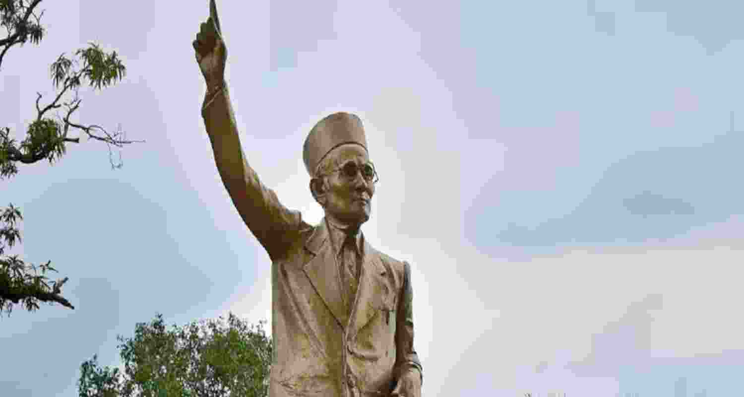 Savarkar was imprisoned in the Cellular Jail in Port Blair (now known as Sri Vijaya Puram) by the British in 1911
