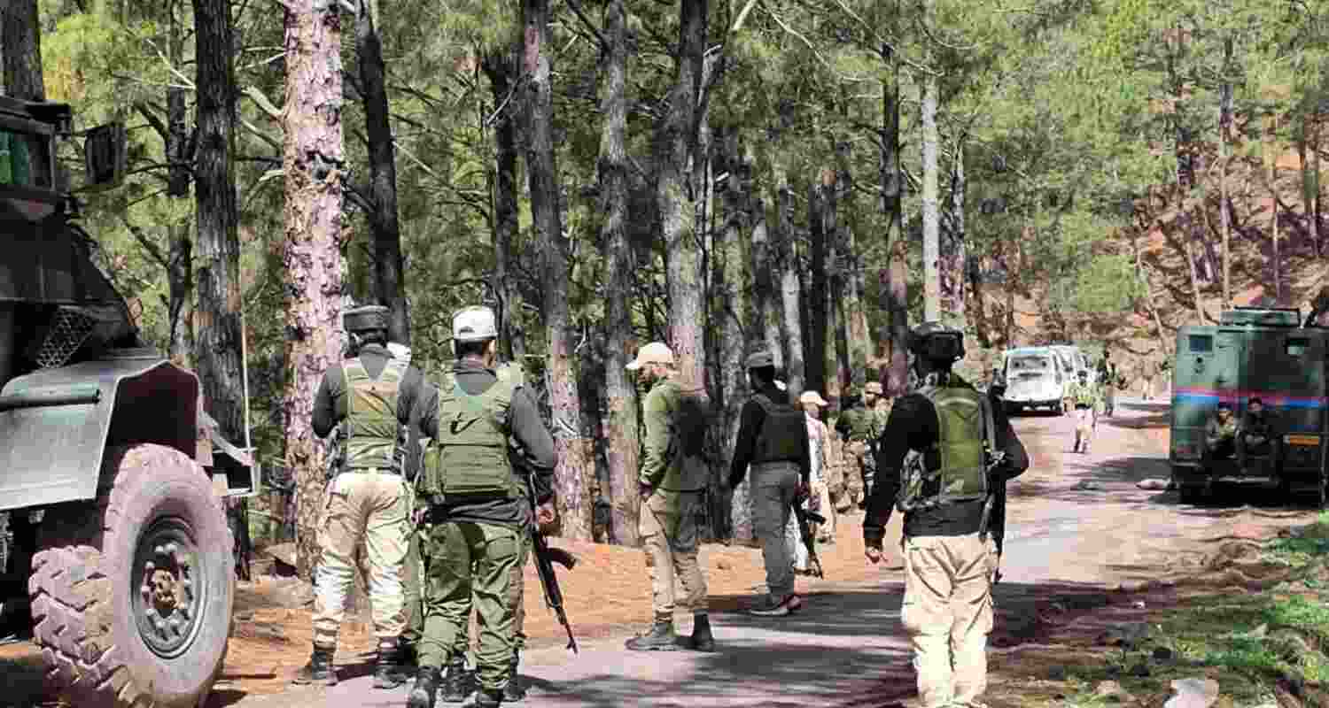 In a social media post on X, the army’s White Chinar Corps said that “Operation Pimple” was launched on November 7 after receiving specific inputs, and that the terrorists were trapped after contact had been established