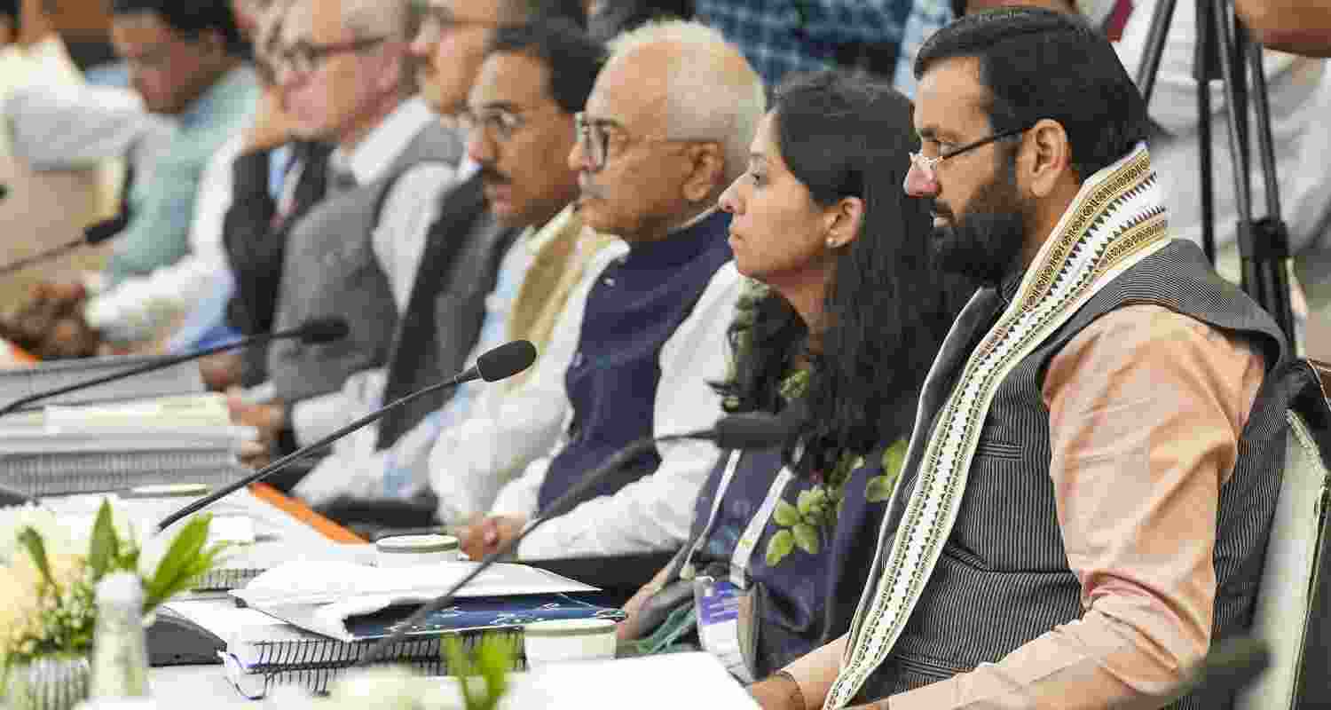 The finance ministers from Himachal Pradesh, Jharkhand, Karnataka, Kerala, Punjab, Tamil Nadu, Telangana and West Bengal convened again in New Delhi on September 3 after their meeting last week to decide on how their revenues could be protected after the Council removes two tax slabs 