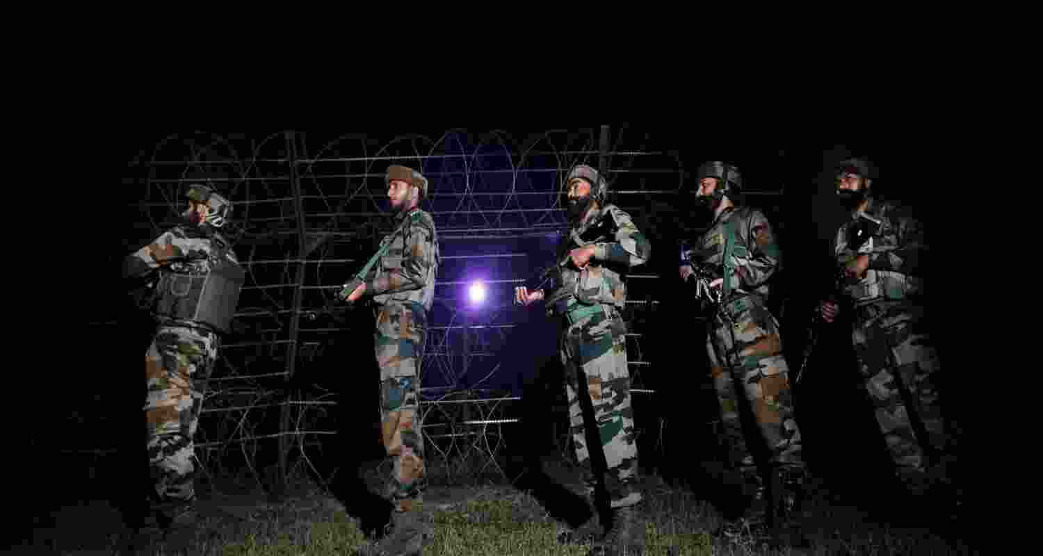 The drones are reported to have entered the Indian territory from across the Line of Control (LoC) in Rajouri and hovered briefly in the Manjakote sector before returning to Pakistan-occupied Kashmir (PoK), officials said
