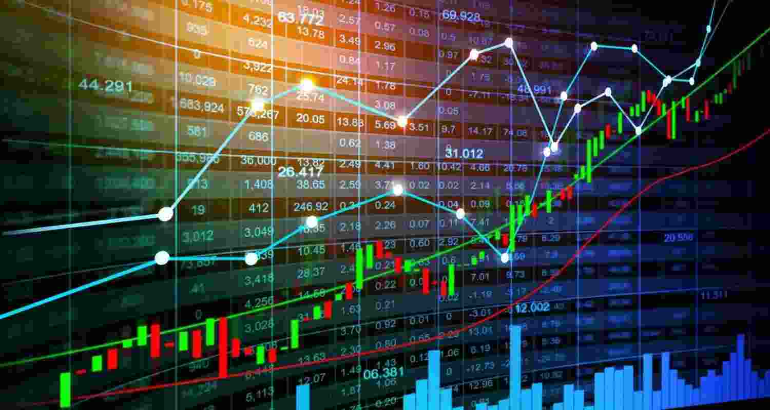 Among stocks, IndusInd Bank rose about 1 per cent after the private lender released its first quarter earnings that showed profit