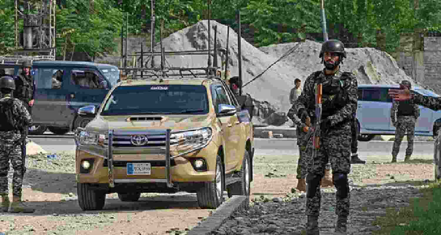 The committee chief’s body was shifted to the district headquarters hospital and his injured brother was also taken there for treatment