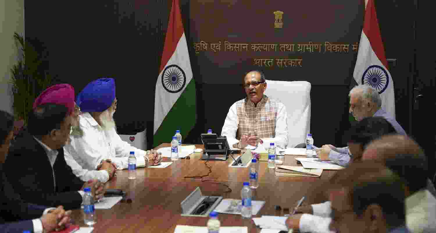 Addressing the media after the meeting, Chouhan said the GST reduction would make farm machinery at ‘Custom Hiring Centres’ (CHC) across the country cheaper, and that rentals should also come down accordingly
