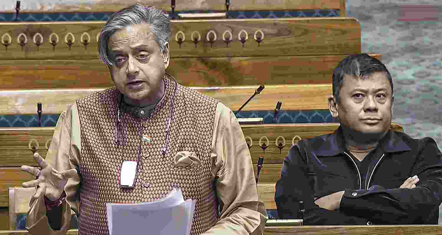 Participating in a debate on the SHANTI Bill on Wednesday, Tharoor joined the Opposition’s chorus, asking for the Bill to be referred to a joint parliamentary committee
