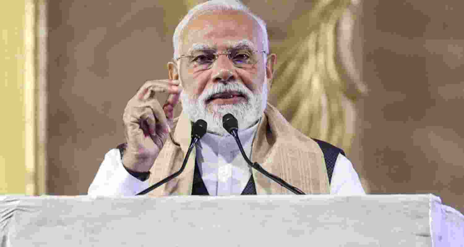 PM Modi said that the success of the heavy-lift LVM3 rocket had reinforced India’s growing role in the global commercial launch market