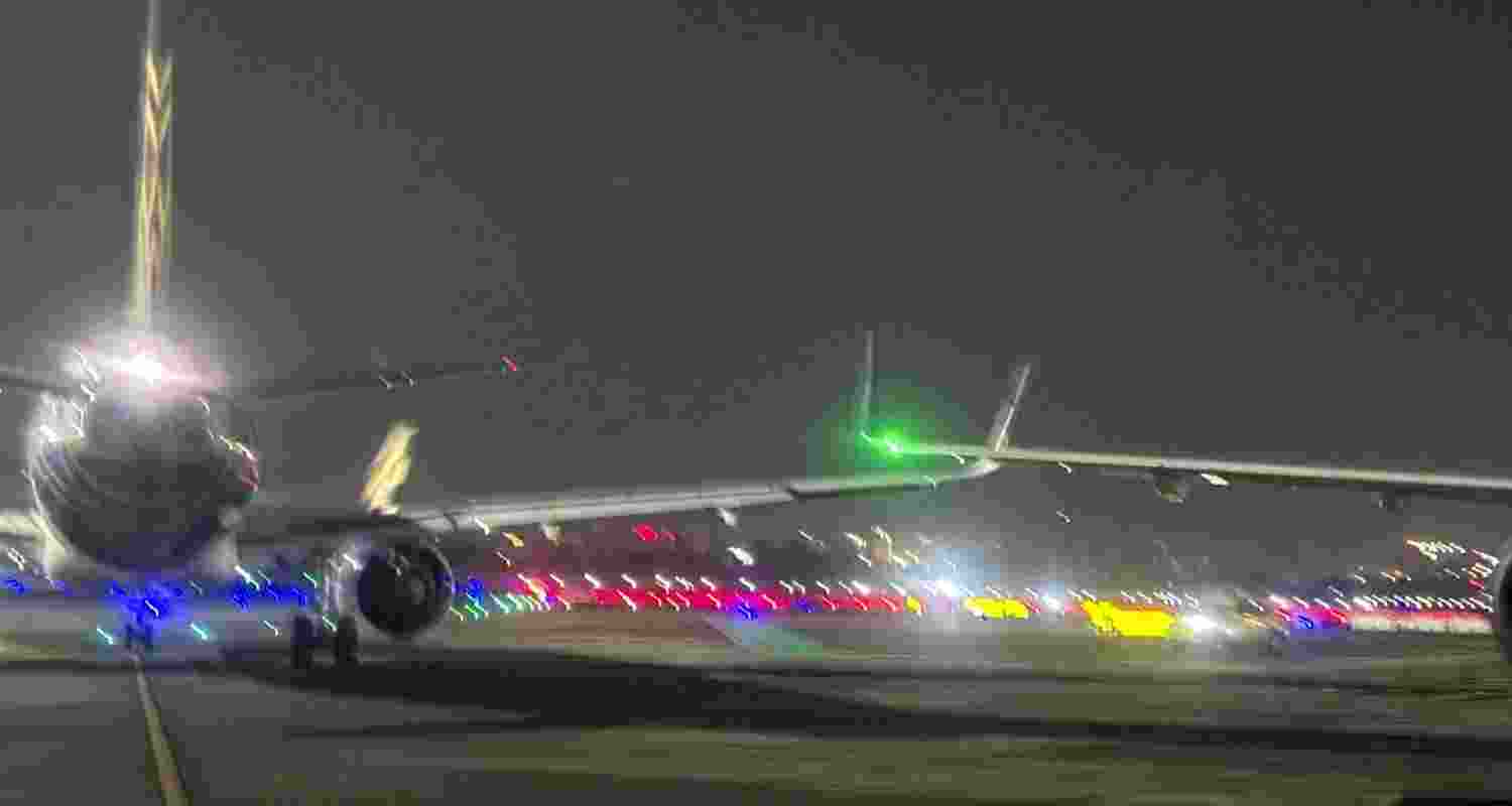 Air India and IndiGo planes encountered a mishap at the Mumbai airport on Tuesday when their wingtips came in contact on the taxiway, prior to takeoff. 