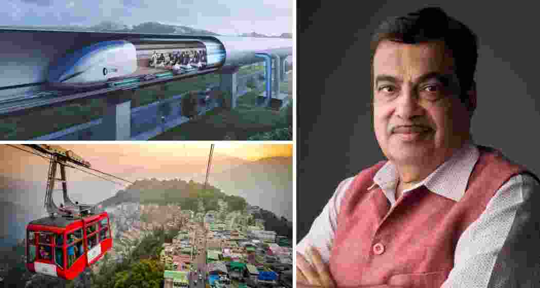 Union Minister Nitin Gadkari has outlined his vision for sustainable mass mobility in India, including hyperloop, electric buses, and ropeways.