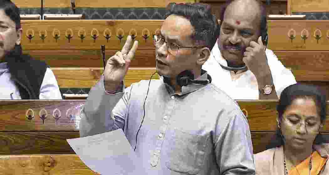 Congress’ deputy leader in the Lok Sabha, Gaurav Gogoi. File photo.